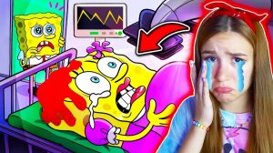 МАМА Губки Боба НЕ СТАЛО😭🔪 БЕДНЫЙ Губка Боб и ПАТРИК Очень ГРУСТНАЯ Анимация Мульт