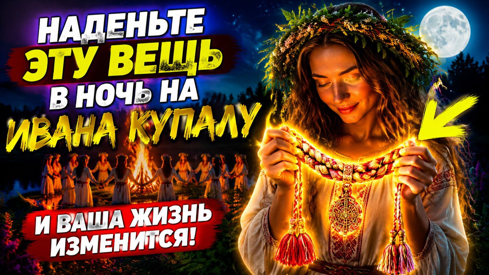 Наденьте эту вещь в ночь Ивана Купала. И просто ждите чудо. смотреть онлайн