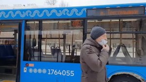 Автобус МАЗ-203.069 по маршруту 405