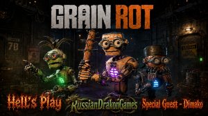 Роботы собирают мусор и что-то строят - GRAIN ROT Demo + Euro Truck Simulator 2