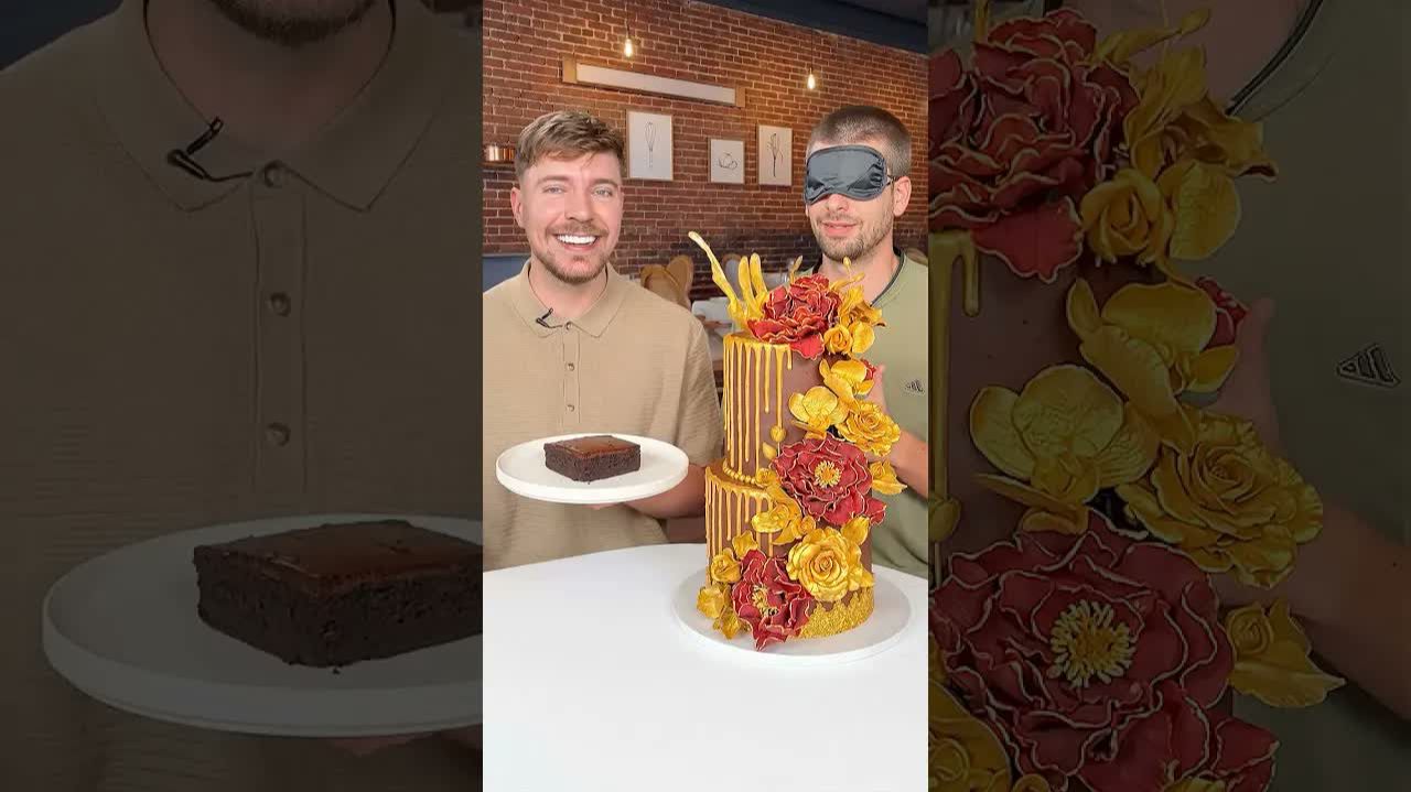 Торт За $1 Vs $10,000 (Мистер Бист | Mr Beast)