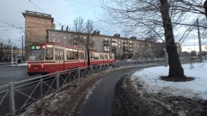 Поездка на ЛВС-97К №8108 Корабельная улица - Корабельная улица (маршрут 52)