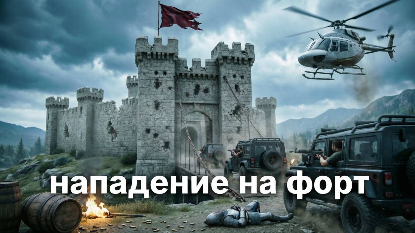 GTA5RP - Нападение на форт - ММ
