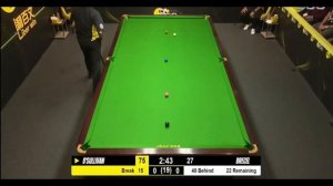 СНУКЕР..Ронни О'Салливан - Люка Бресель. Snooker 900 Global Champ.