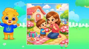 Детский развивающий мультфильм, пазлы, головоломка