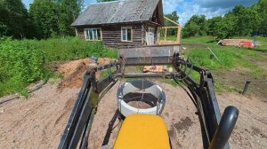 Купил зпброшенный дом в деревне ! Скважина почти готова ! №121