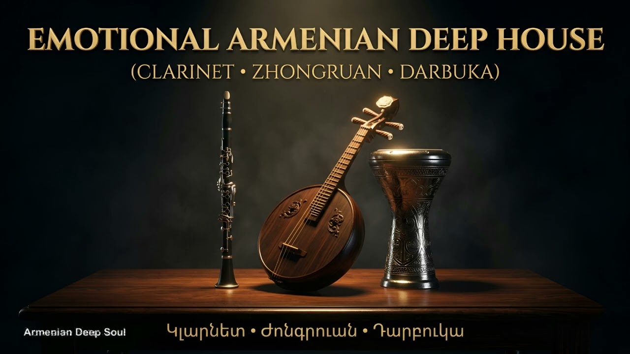 Emotional Armenian Deep House (Clarinet, Zhongruan, Darbuka) | Կլարնետ, Ժոնգրուան և Դարբուկա