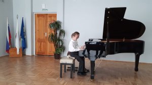 ВАЛЬС -  Ф Шуберт  op.77 № 9 Ля минор.  Переложение А Кедровой. Исп. Рыбьякова Алина, Рыбьяков Вадим