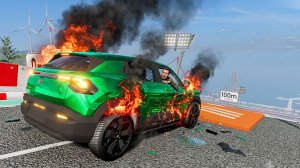 Экстремальные прыжки – BeamNG/Drive