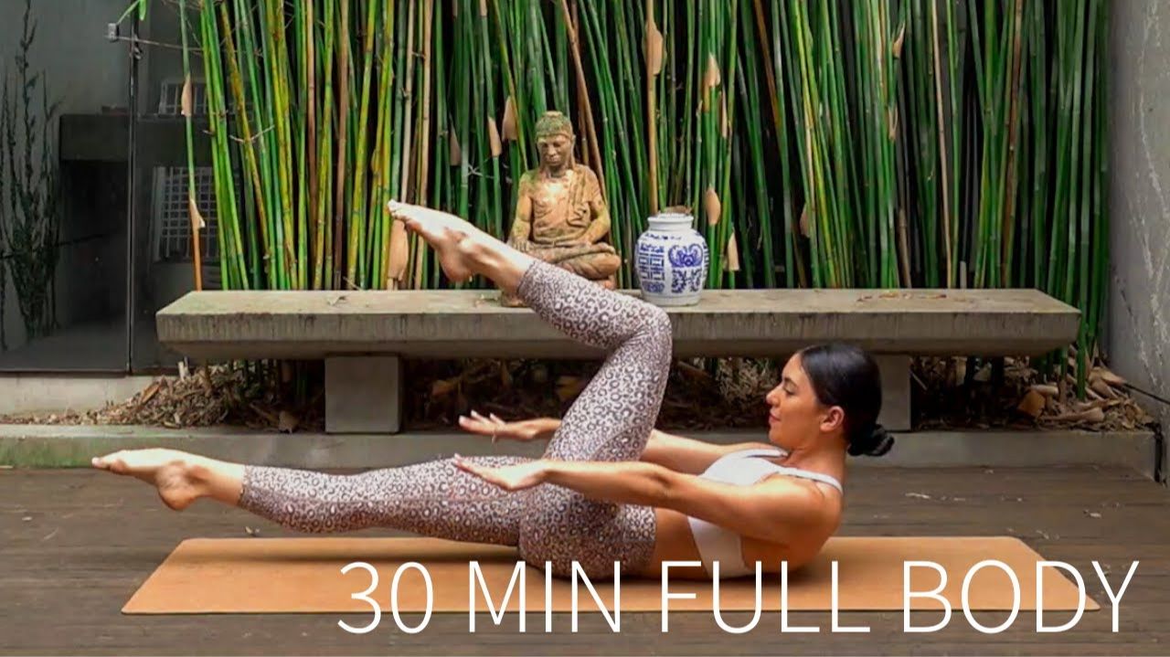 Move With Nicole - 30-МИНУТНАЯ ТРЕНИРОВКА ВСЕГО ТЕЛА | Пилатес дома смотреть онлайн