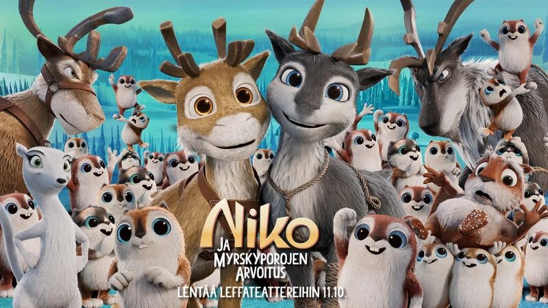 Нико: За Северным сиянием - Niko ja Myrskyporojen arvoitus