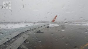 Полет из Москвы (Шереметьево) в Самару (Курумоч). Часть 1 - Взлет.