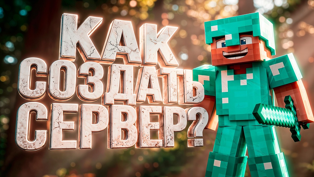 КАК БЕСПЛАТНО СОЗДАТЬ СЕРВЕР В MINECRAFT 2026 ⚡ смотреть онлайн
