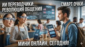 ИИ Переводчики, Смарт Очки, наушники, Как говорить за границей. Обзор повтор. 30.04.2026