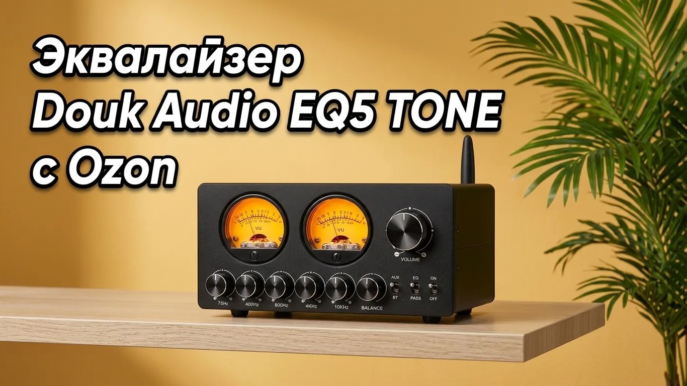 Китайский эквалайзер Douk Audio EQ5 TONE с Ozon смотреть онлайн