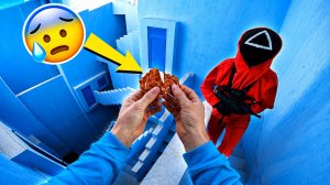 Игра в Кальмара Против Паркура! Смогу Уйти?