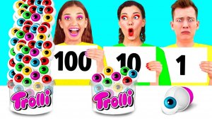 100 Слоев Еды Челлендж # Вкусные Рецепты от DuKoDu Challenge