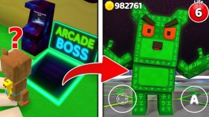 Новое обновление с аркадным боссом 😱/Прохождение игры Super Bear Adventure   Приключенческие игры