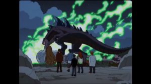 Godzilla The Series ГОДЗИЛЛА МЛАДШИЙ ПРОТИВ ВОЕННОГО  РОБОТА МАКАКИ И ОГРОМНОЙ КОРОЛЕВСКОЙ КОБРЫ