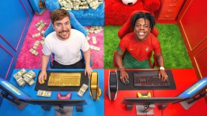 Я создал удивительные игровые пространства для MrBeast и iShowSpeed!