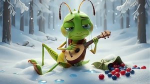 Стрекоза и Муравей 🐜🐞 | Детская песня-сказка | 3D мультфильм для детей