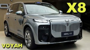 Полный обзор совершенно нового  гибридного (PHEV) кроссовера Voyah Taishan X8 с запасом хода 1506 км