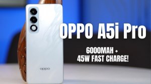 Обзор OPPO A5i Pro — надёжный «неразбиваемый» бюджетник с долгой автономностью!