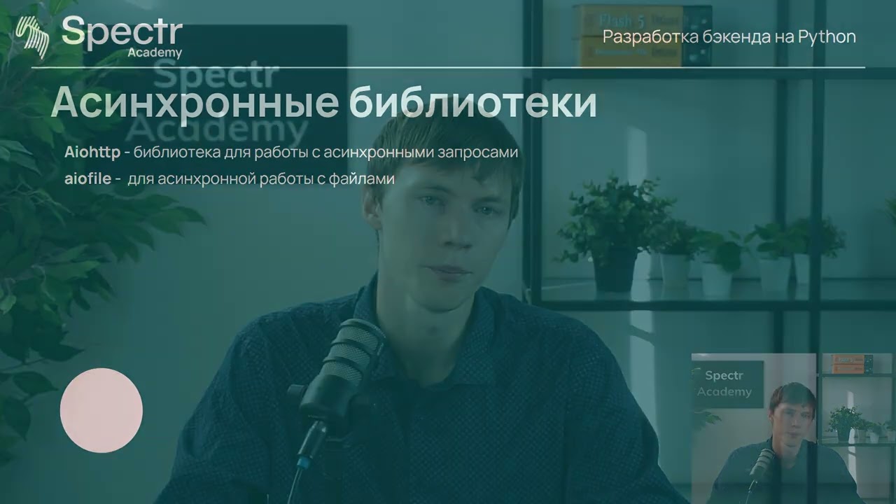 Разработка бэкенда на Python: Лекция 9. Потоки и процессы в Python. Тестирование приложения смотреть онлайн