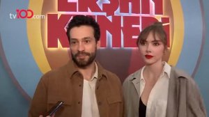 Экин Коч и его девушка Ирина Ланкова на премьере сериала Эршан Кунери