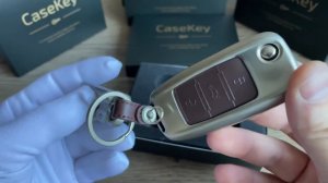 Металлический чехол для ключа Volkswagen, Skoda, Seat, ключ №1, casekey