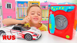 Влад и Никита играют с игрушками - видео для детей. Влад и Ники. Видео Влад и Никита.  ВЛАД И НИКИ