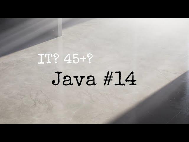 IT? 45+? Java #14 Цикл for-each смотреть онлайн