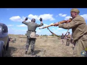 Военно-историческая реконструкция боя 1941 года в г. Малин (2019)