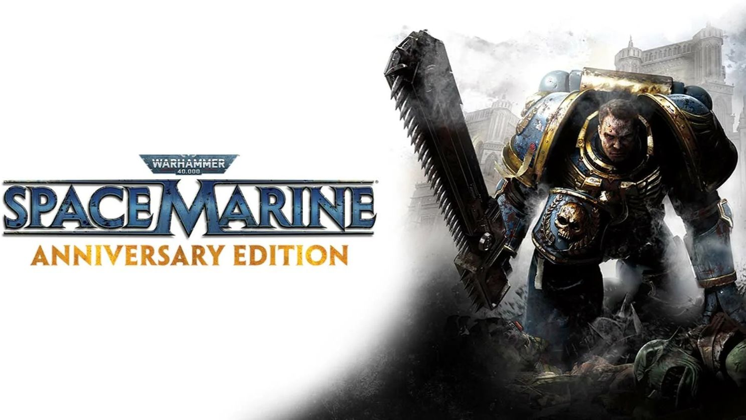 Warhammer 40,000 Space marine #2 (Уничтожаем орков, ОЧЕНЬ много орков)