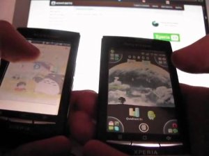 Сравнение прошивок Андроид 2 1 и 2 3 Xperia x8
