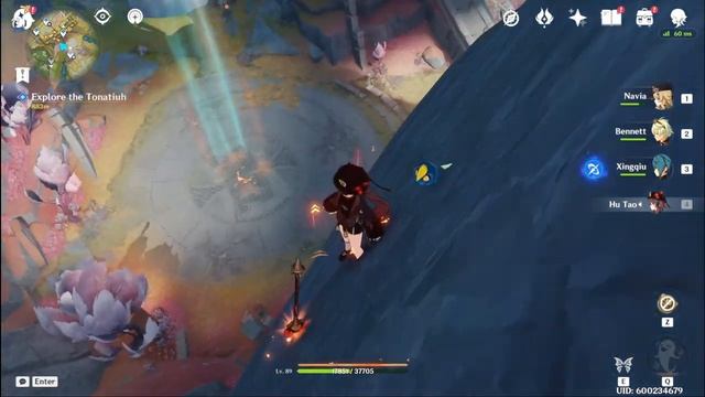 How to teleport back to Legendary Tonatiuh | Genshin Impact смотреть онлайн