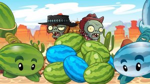 РАСТЕНИЯ против ЗОМБИ 2 или PLANTS vs ZOMBIES 2  Серия 16 Братья Арбузы