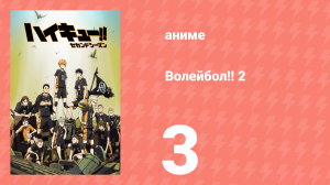 Волейбол!! 2 3 серия (аниме-сериал, 2015)