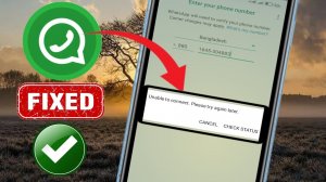 Как исправить ошибку «Whatsapp не может подключиться». Повторите попытку позже (2024)✓