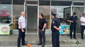 В Цандрипше после ремонта открыт опорный пункт милиции на КПП «Псоу».
