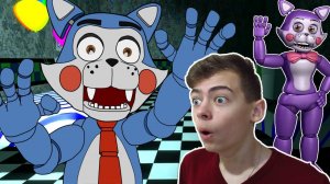 Пять ночей с Кенди Два  кота играем с аниматрониками в Игре как фнаф Five Nights At Candy's