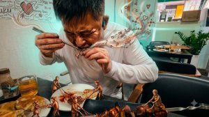 КАК ВЫЖИВАЕТ РУССКОЯЗЫЧНЫЙ МУЖИК В ЮЖНОЙ КОРЕЕ: Очень вкусный  шашлык из барашка не дорого!