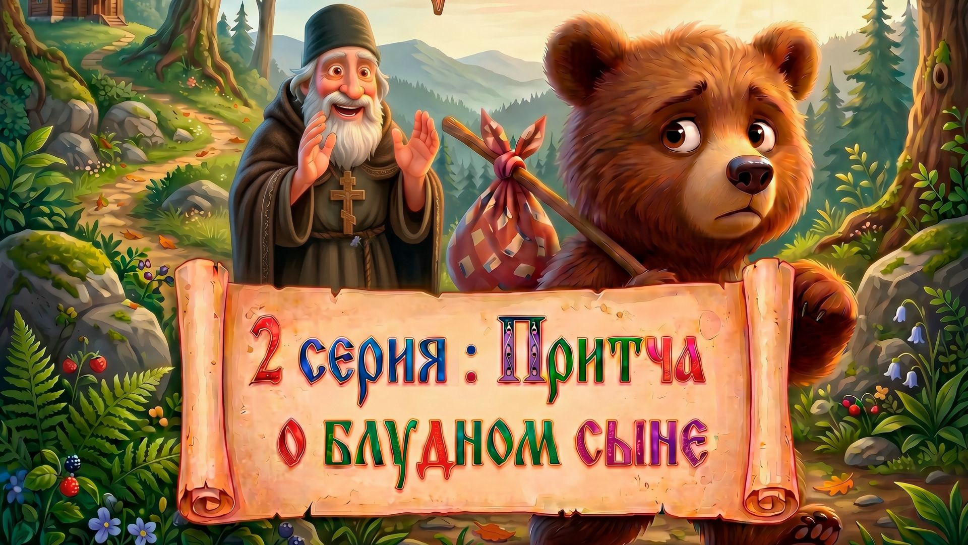 Старец и мишка 2 серия: Притча о блудном сыне