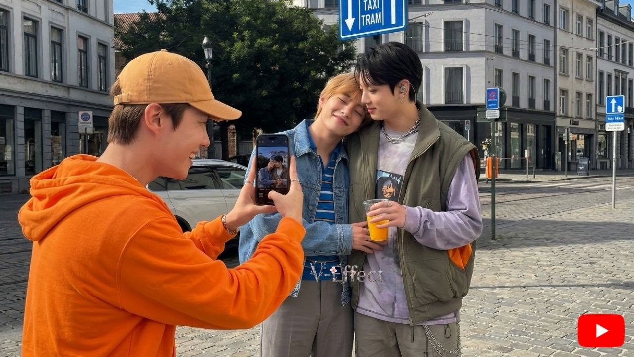 📸Джей-Хоп из BTS стал личным фотографом Тэхёна и Чонгука в Брюсселе! смотреть онлайн