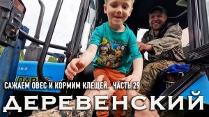 ГОРОДСКОЙ В ДЕРЕВНЕ // ВПИЛСЯ КЛЕЩ // САЖАЕМ ОВЕС // ЧАСТЬ 29
