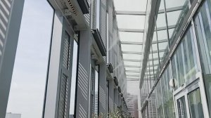 Прогулка по галерее оранжереи I-CITY - видео без монтажа