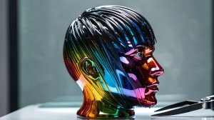 ASMR AI-анимация стеклянных косичек ASMR для расслабления и сна + руководство 💇♀️