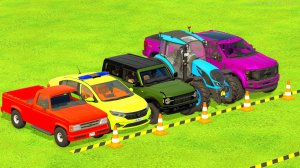 ТРАНСПОРТИРОВКА CHEVROLET, DACIA, HUMMER, VALTRA, FORD НА НОВЫХ ГРУЗОВИКАХ МАН Часть 2