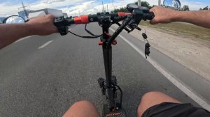 Тест драйв на одном заряде - Электросамокат HITWAY H24