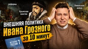 Иван Грозный: ВНЕШНЯЯ ПОЛИТИКА за 10 минут I Онлайн-урок по истории I Умскул